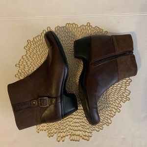 Clarks “Ingalls” Leather Ankle Boots (S3)